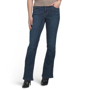 DEMOCRACY Blue Ab Tech High Rise Bootcut Jeans